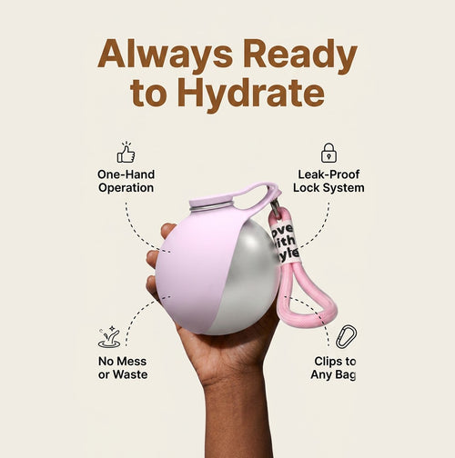 HydroPaw™ Dog Water Bottle + Bowl