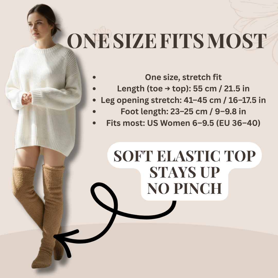 HushKnee Over‑Knee Socks