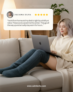 HushKnee Over‑Knee Socks