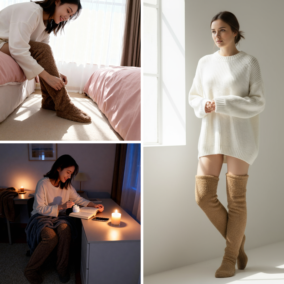 HushKnee Over‑Knee Socks